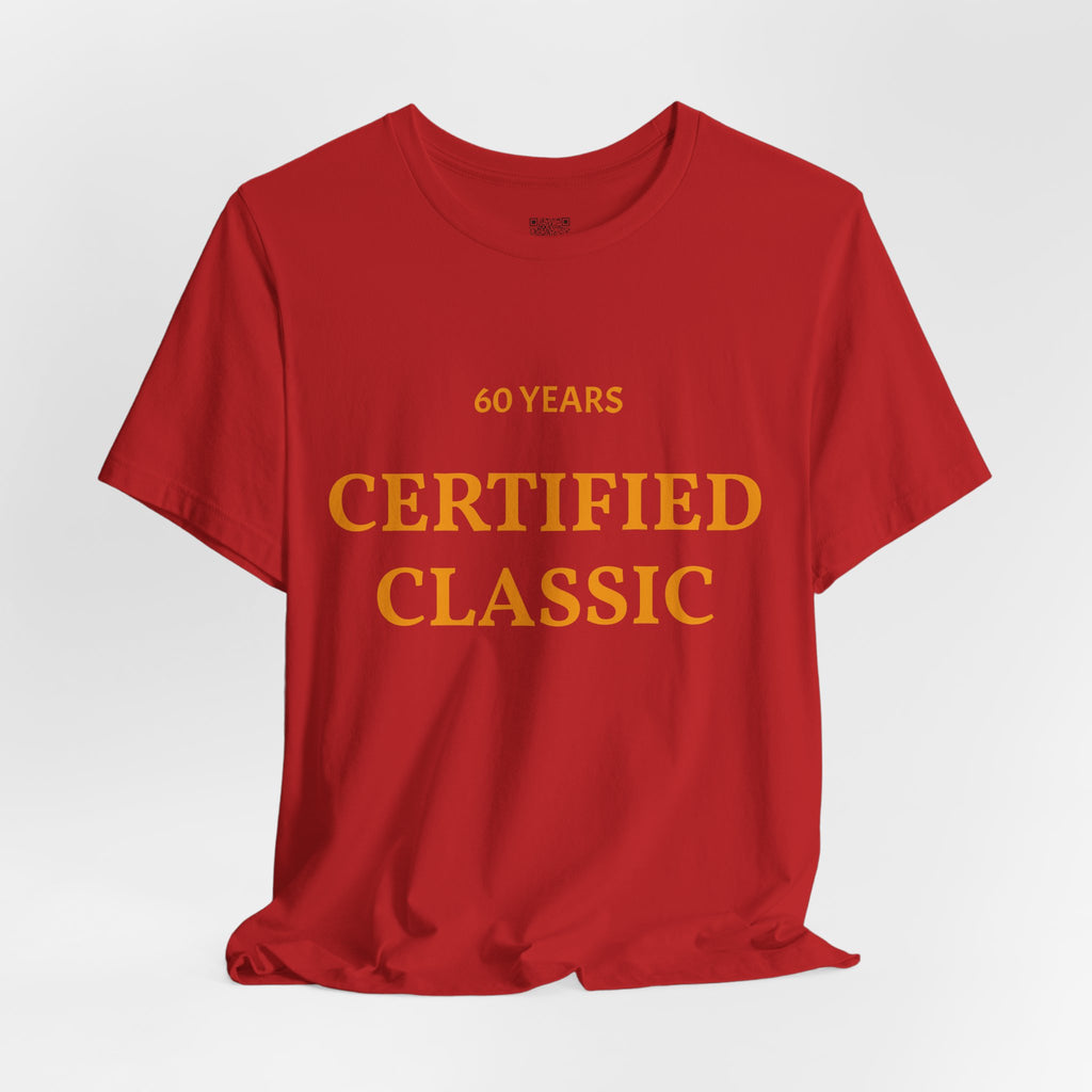 60 Years Certified Classic T‑Shirt