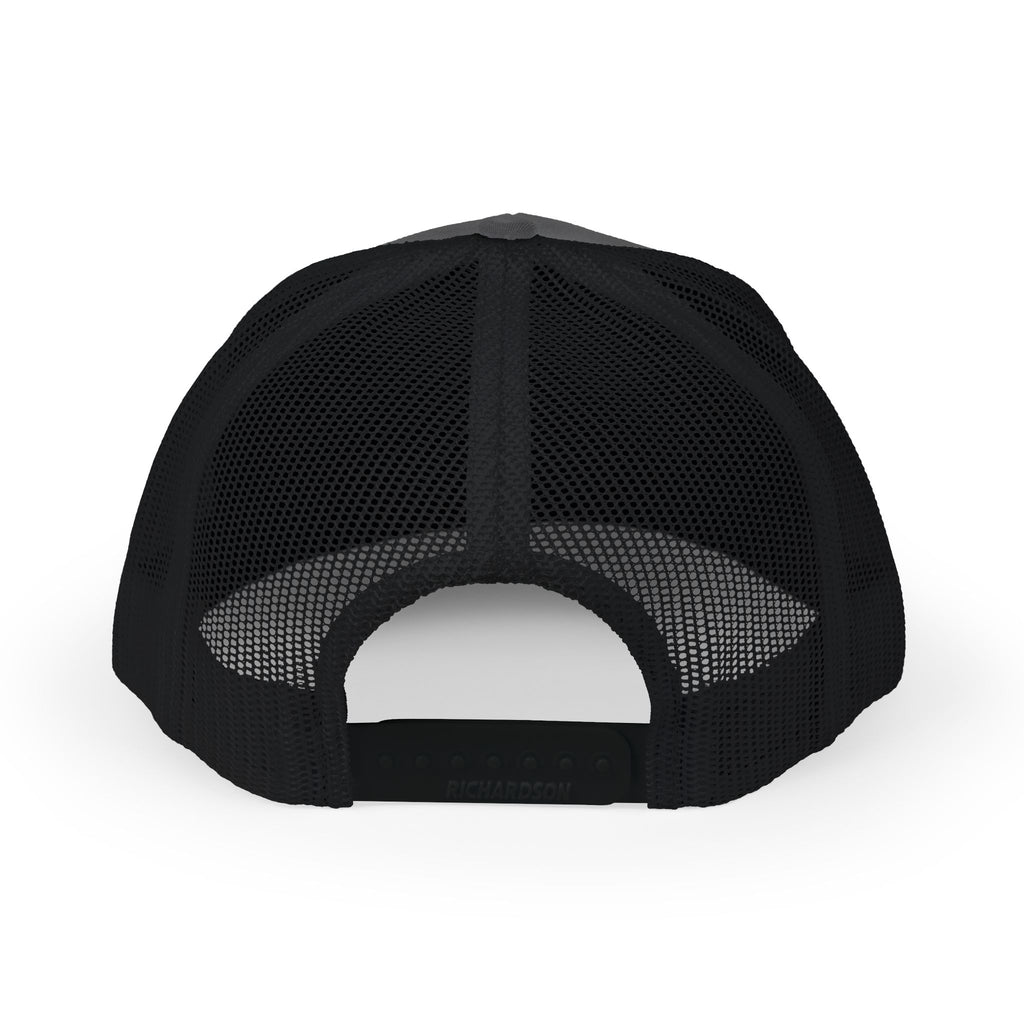Dodsco. Snapback Trucker Cap — Embroidered Retro Logo Mesh Hat