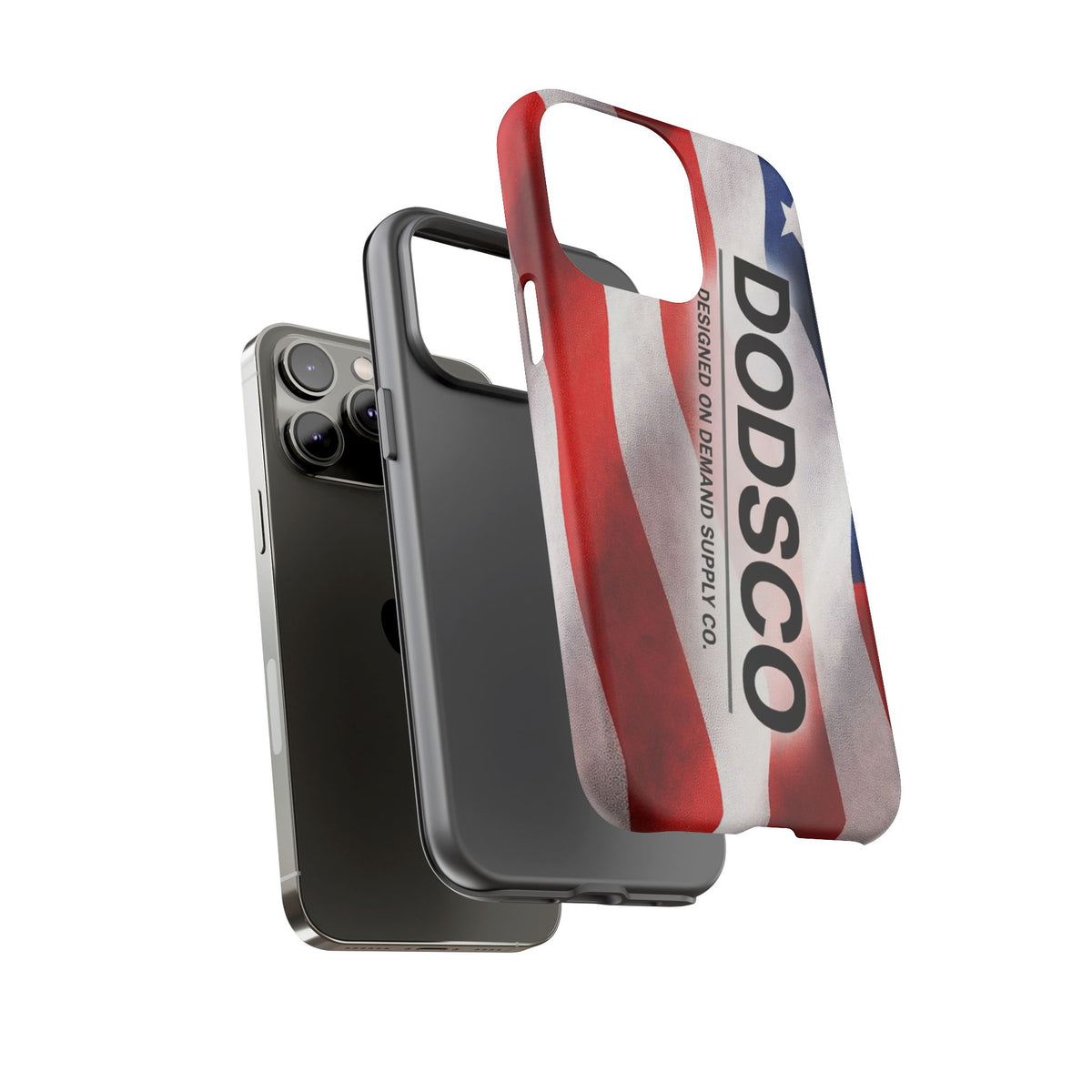 American Flag Phone Case — DODSCO Patriotic Tough Case