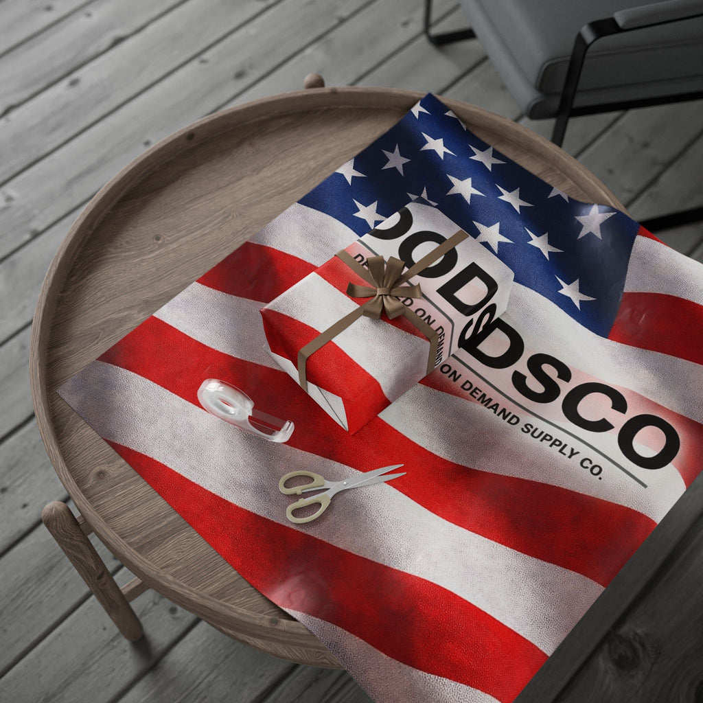 American Flag Wrapping Paper – Patriotic Stars & Stripes Gift Wrap