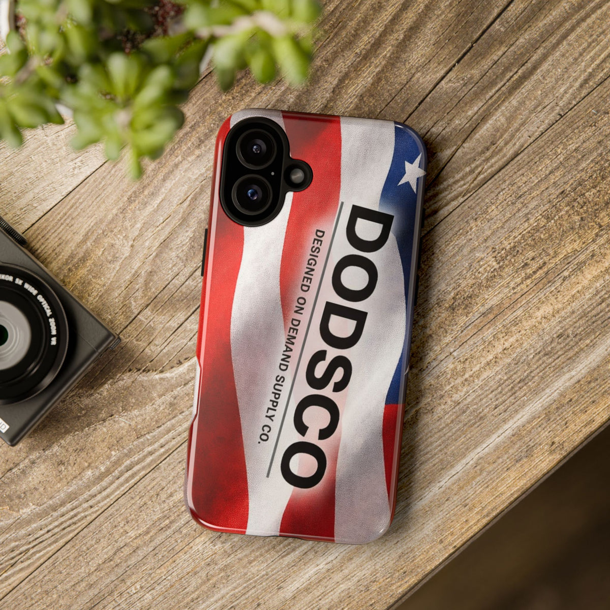 American Flag Phone Case — DODSCO Patriotic Tough Case