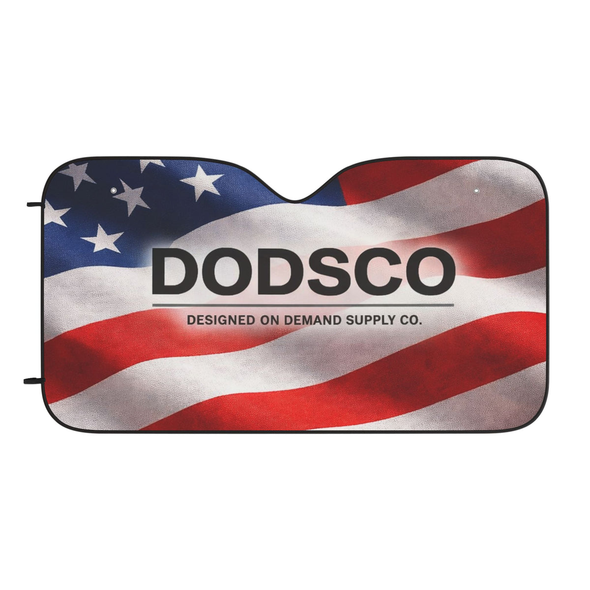 American Flag Car Sun Shade – DODSCO Windshield Protector