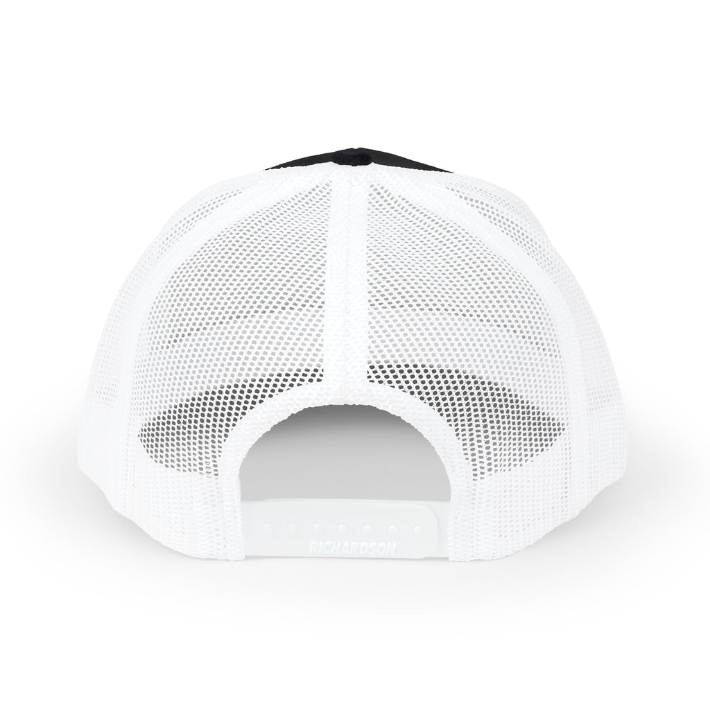 Dodsco. Snapback Trucker Cap — Embroidered Retro Logo Mesh Hat