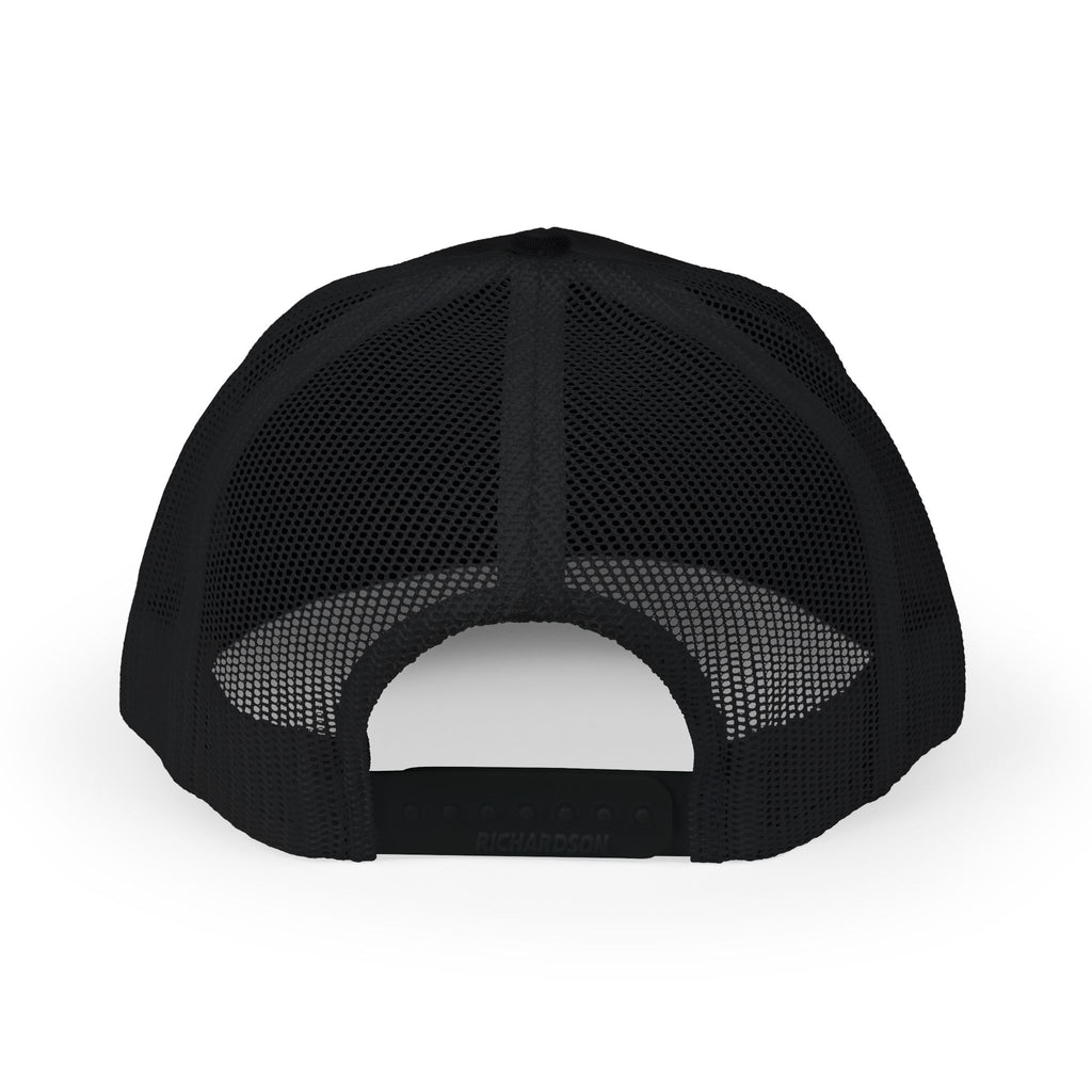 Dodsco. Snapback Trucker Cap — Embroidered Retro Logo Mesh Hat