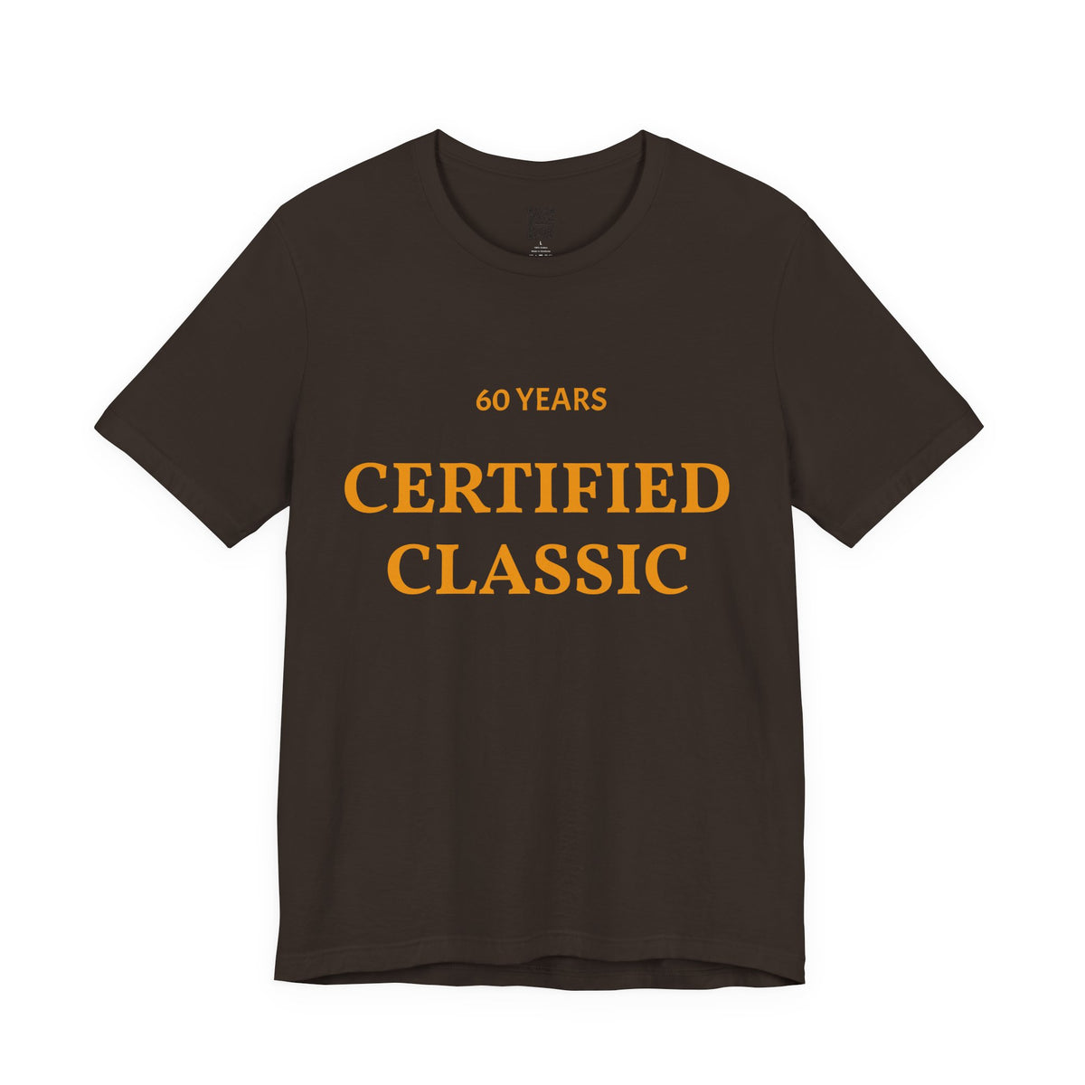 60 Years Certified Classic T‑Shirt