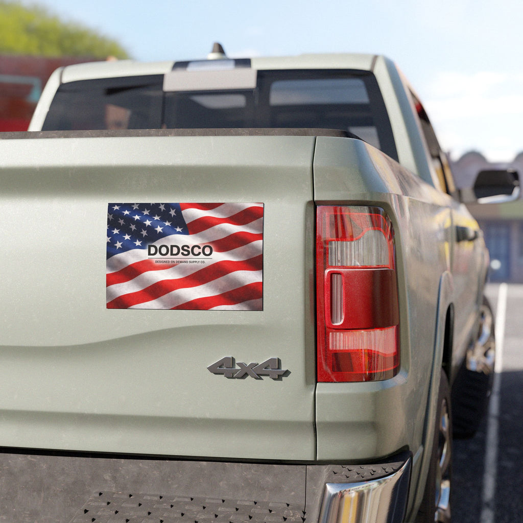 American Flag Car Magnet — DODSCO Patriotic Vehicle Magnet