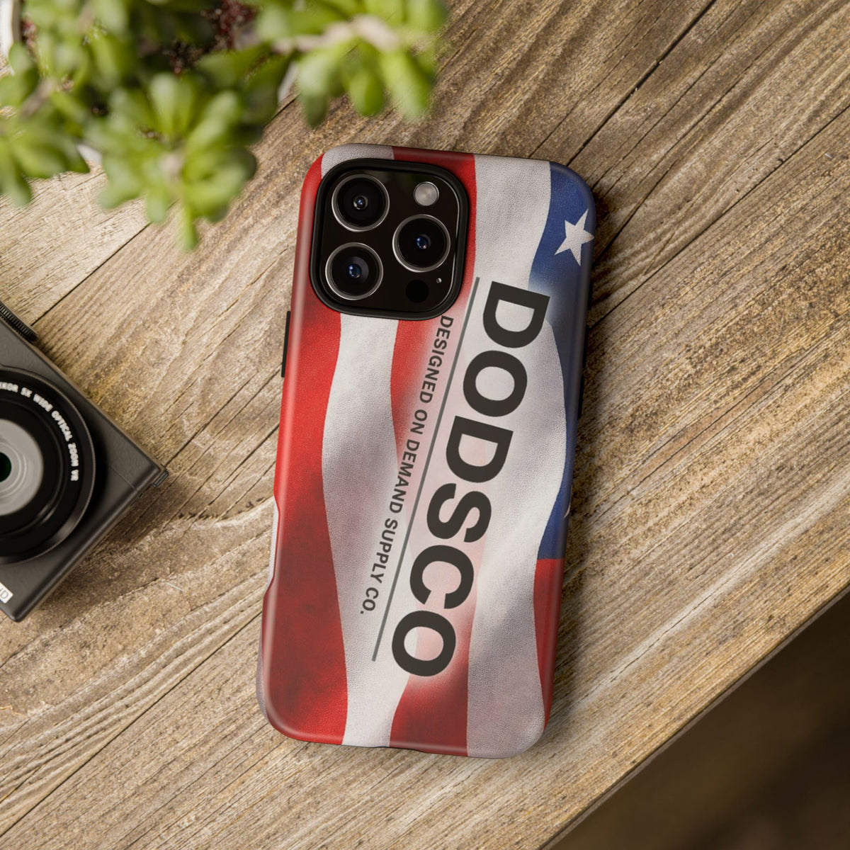 American Flag Phone Case — DODSCO Patriotic Tough Case
