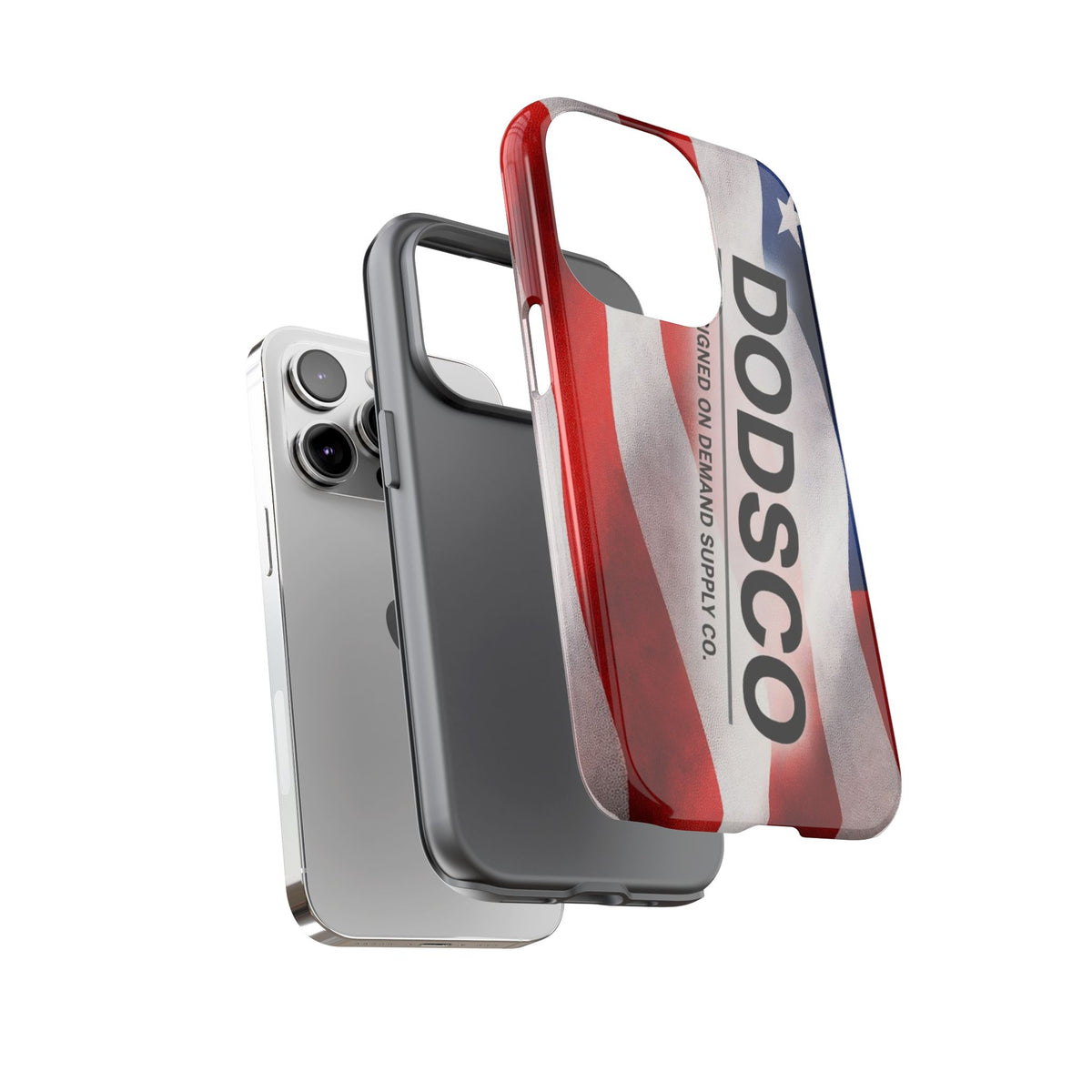 American Flag Phone Case — DODSCO Patriotic Tough Case