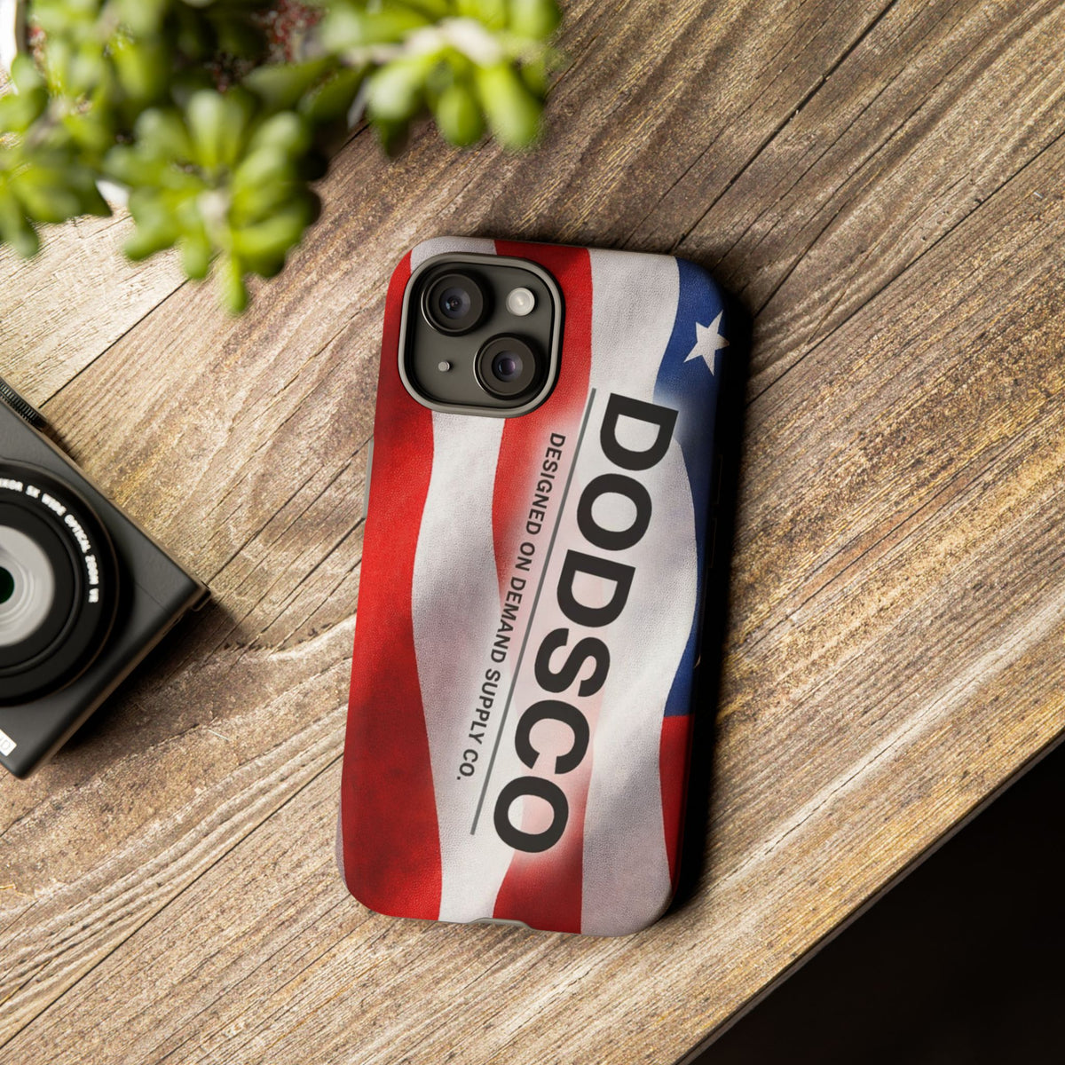 American Flag Phone Case — DODSCO Patriotic Tough Case