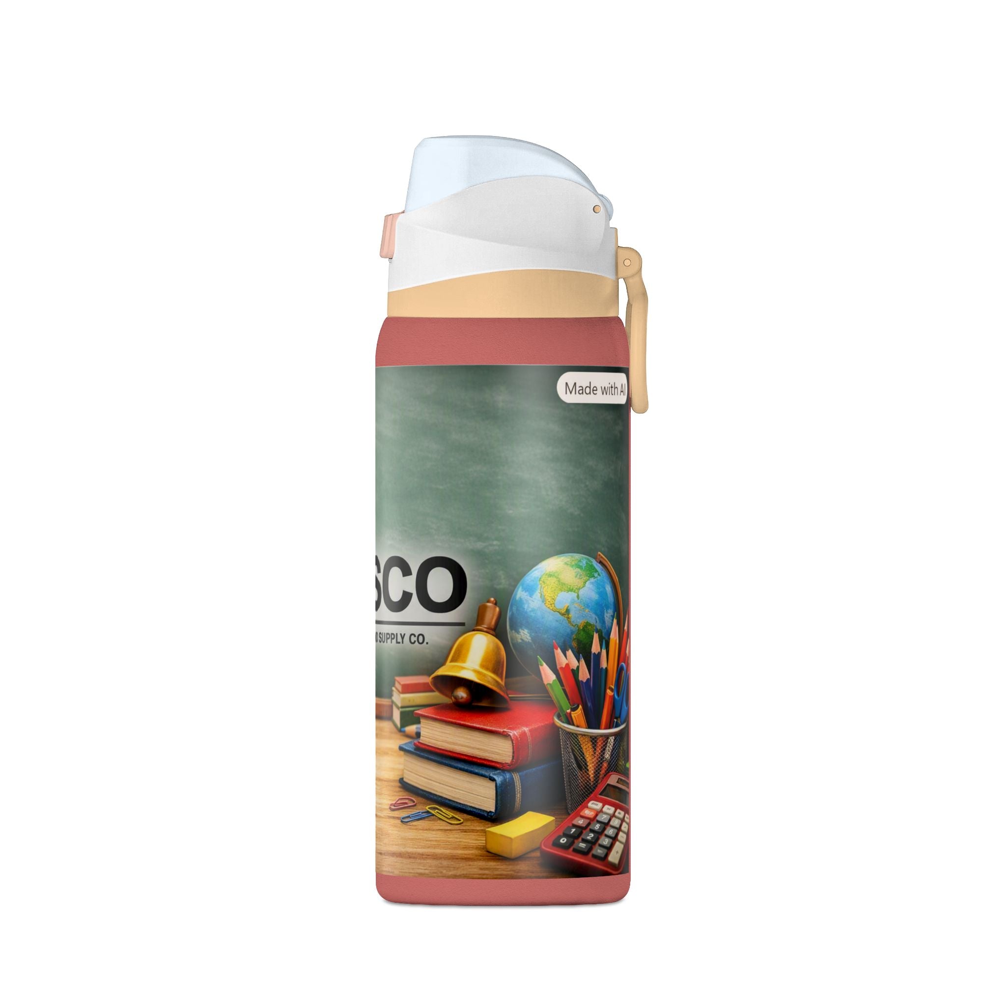 32oz Insulated Water Bottle – Back to School Classroom Design