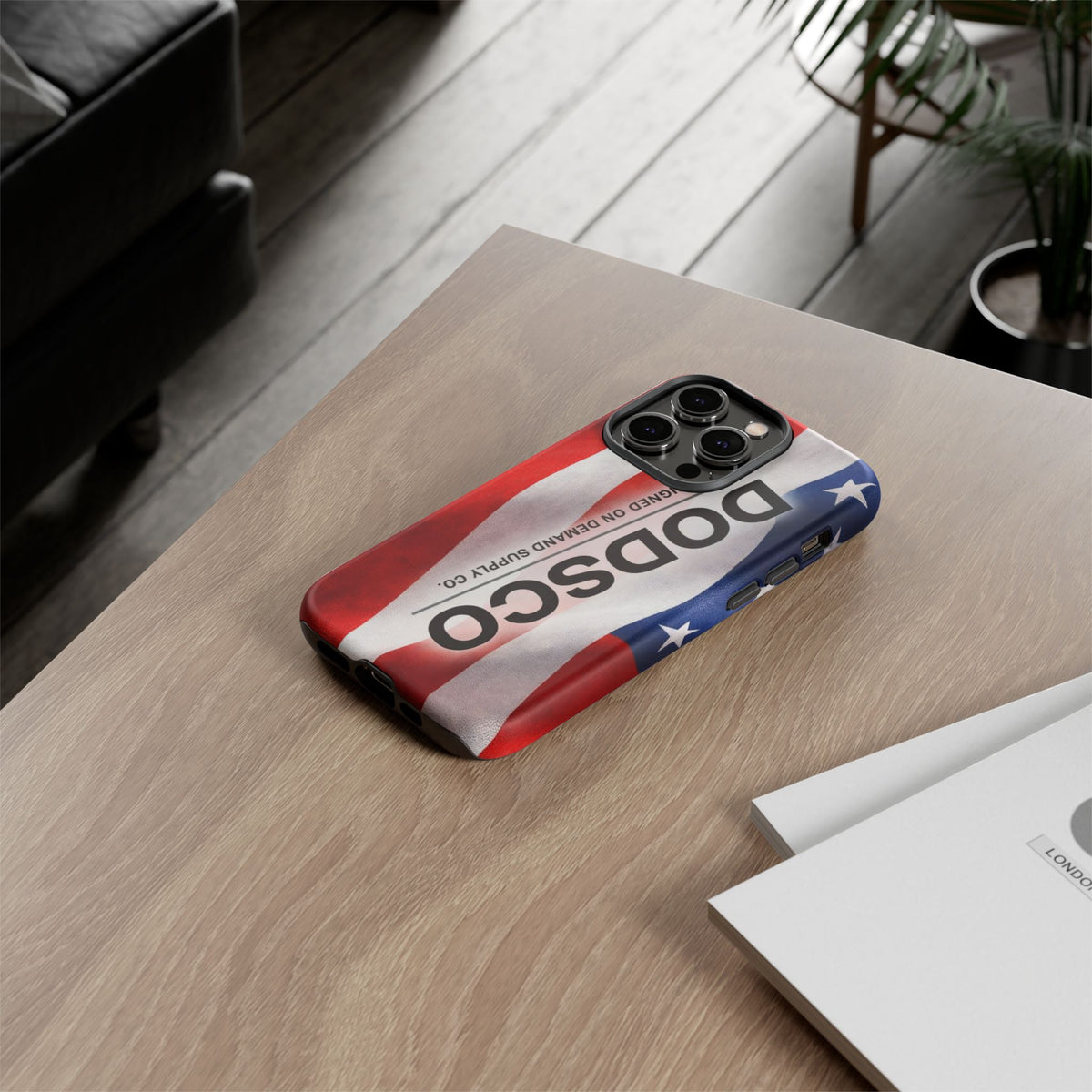 American Flag Phone Case — DODSCO Patriotic Tough Case