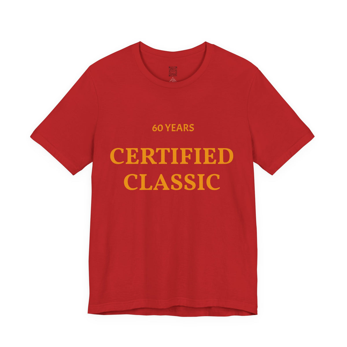 60 Years Certified Classic T‑Shirt
