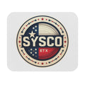 Sysco Texas Flag Mouse Pad — Retro Patriotic Rectangle Desk Mat