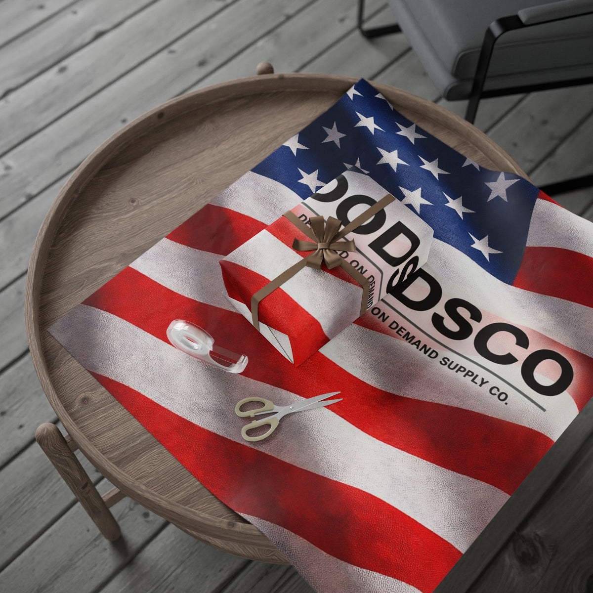 American Flag Wrapping Paper – Patriotic Stars & Stripes Gift Wrap