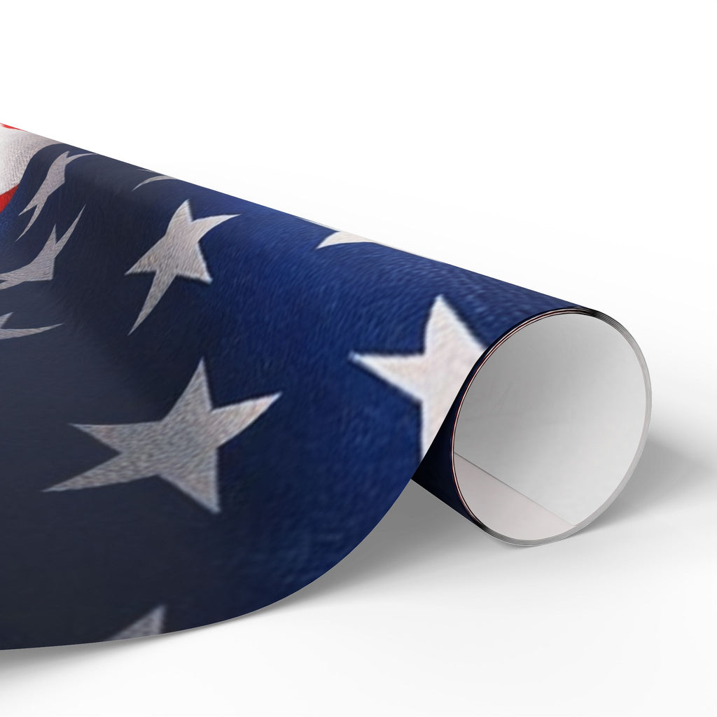 American Flag Wrapping Paper – Patriotic Stars & Stripes Gift Wrap