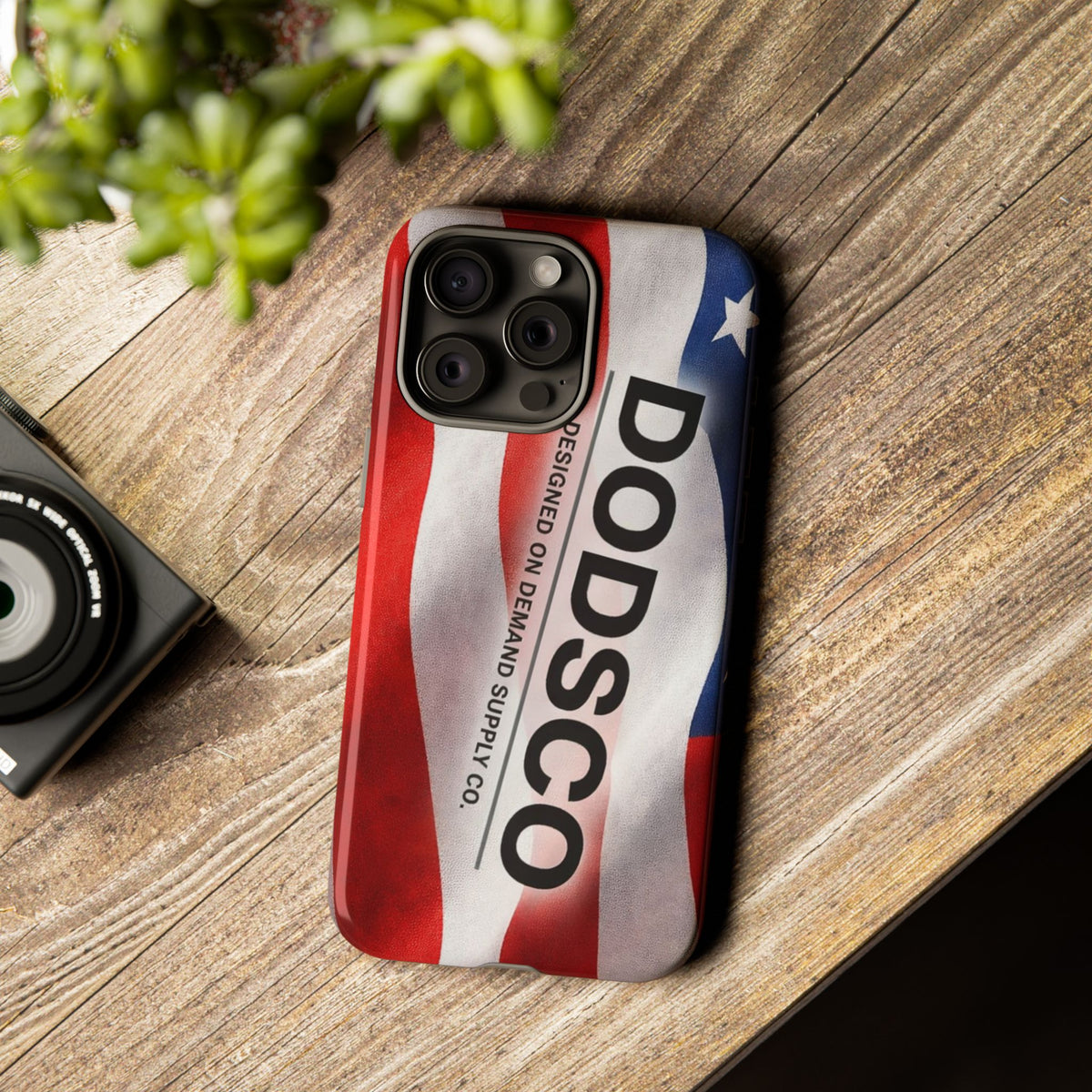 American Flag Phone Case — DODSCO Patriotic Tough Case