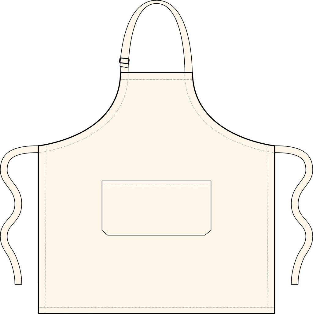 Barbecue Cow "I'd Smoke That" Linen Apron