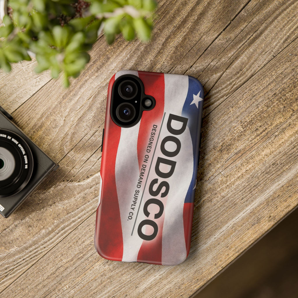 American Flag Phone Case — DODSCO Patriotic Tough Case