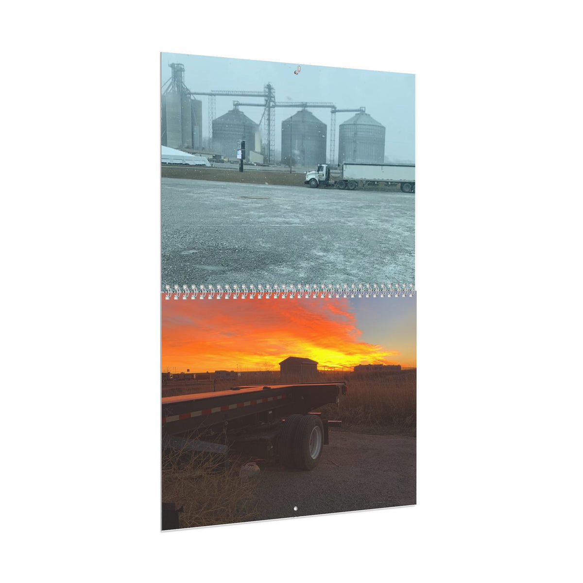 American Flag Wall Calendar — Patriotic Monthly Wall Calendar with DODSCO Logo