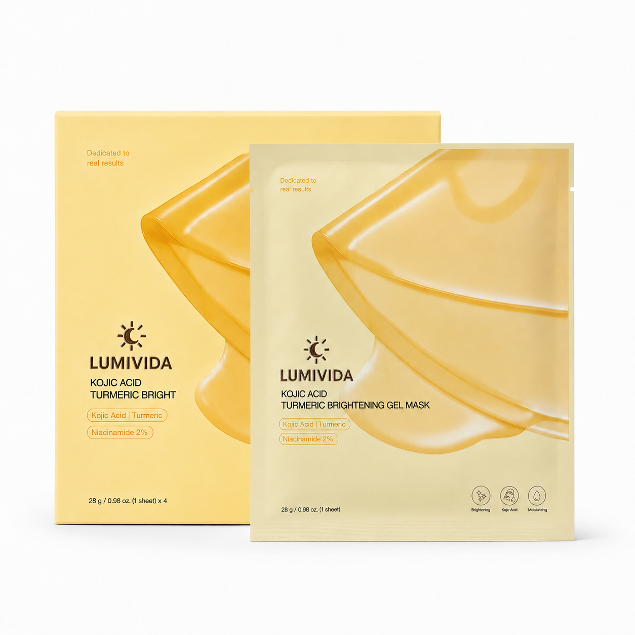 KOJIC ACID TURMERIC MASK