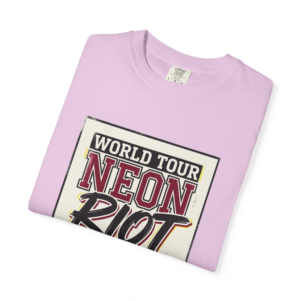 Neon Riot World Tour 2024 Poster T-Shirt