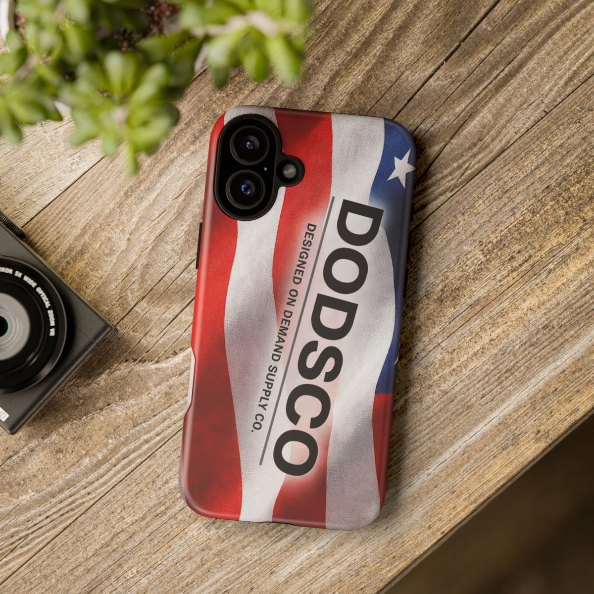 American Flag Phone Case — DODSCO Patriotic Tough Case