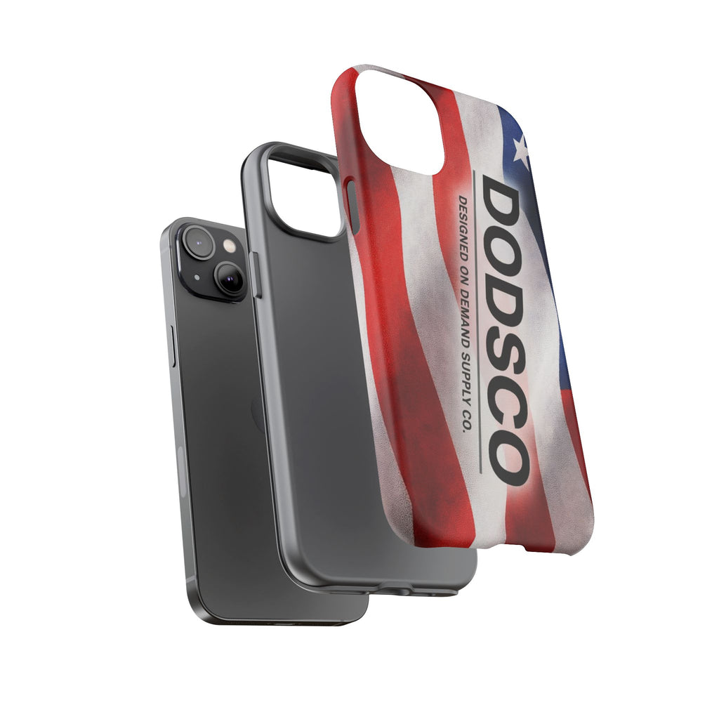 American Flag Phone Case — DODSCO Patriotic Tough Case