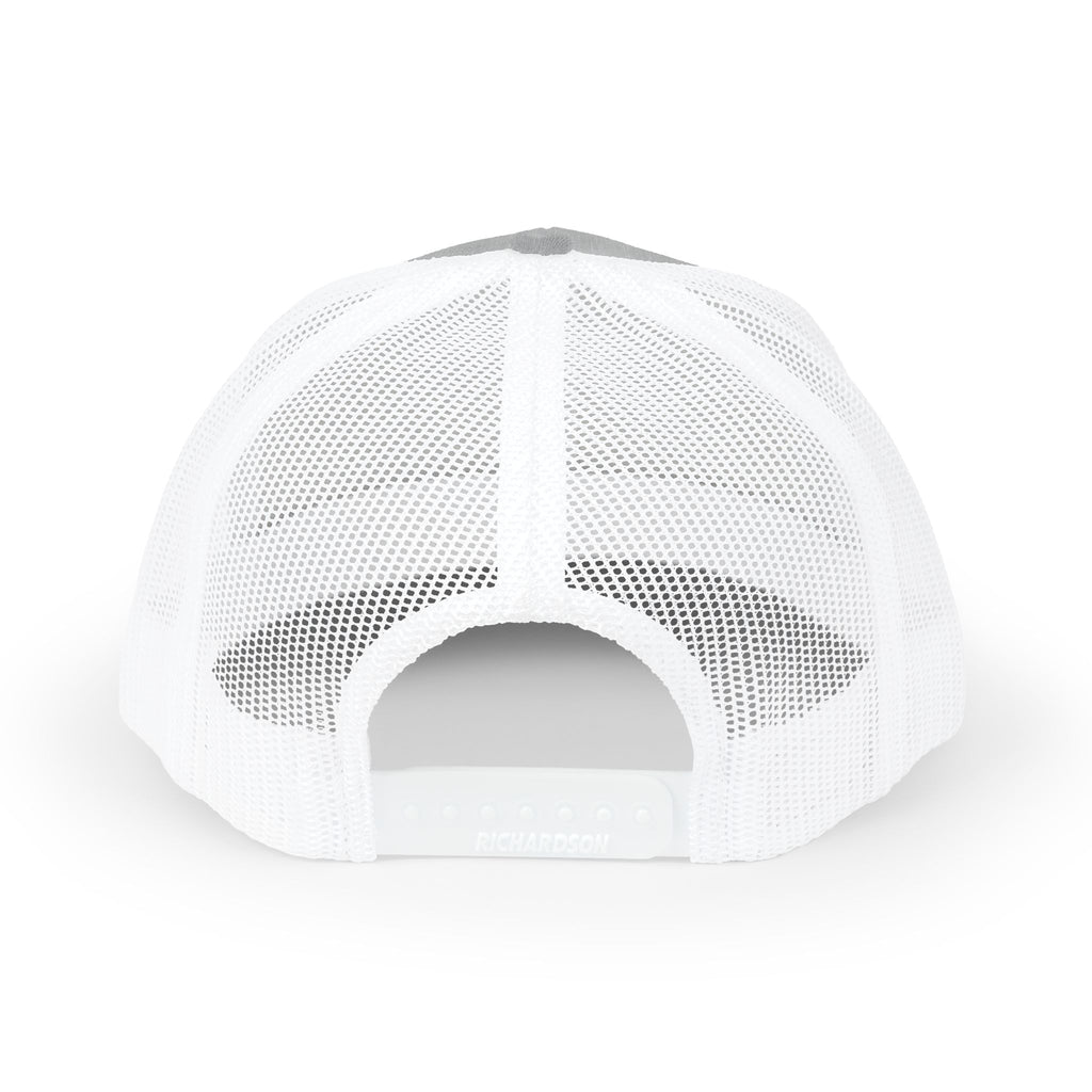 Dodsco. Snapback Trucker Cap — Embroidered Retro Logo Mesh Hat