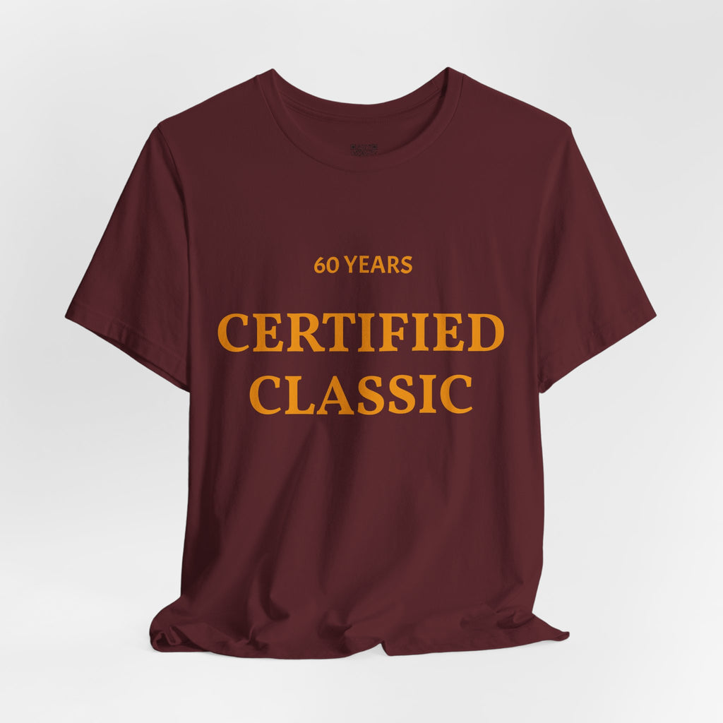 60 Years Certified Classic T‑Shirt