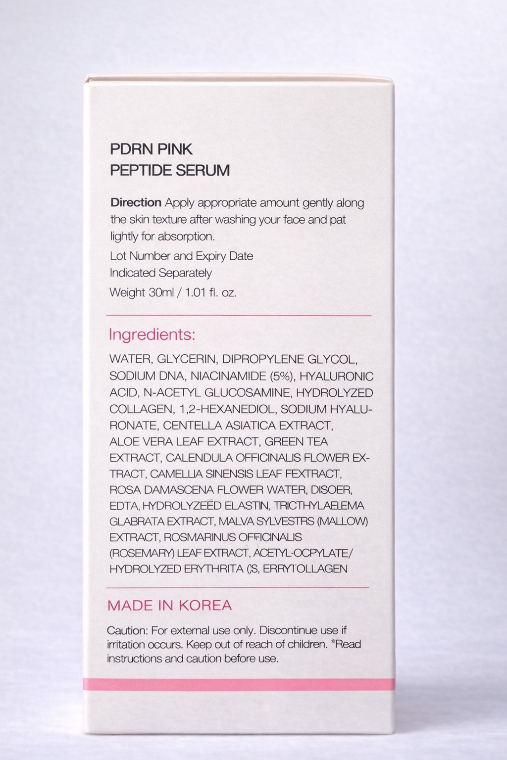 PDRN PEPTIDE SERUM