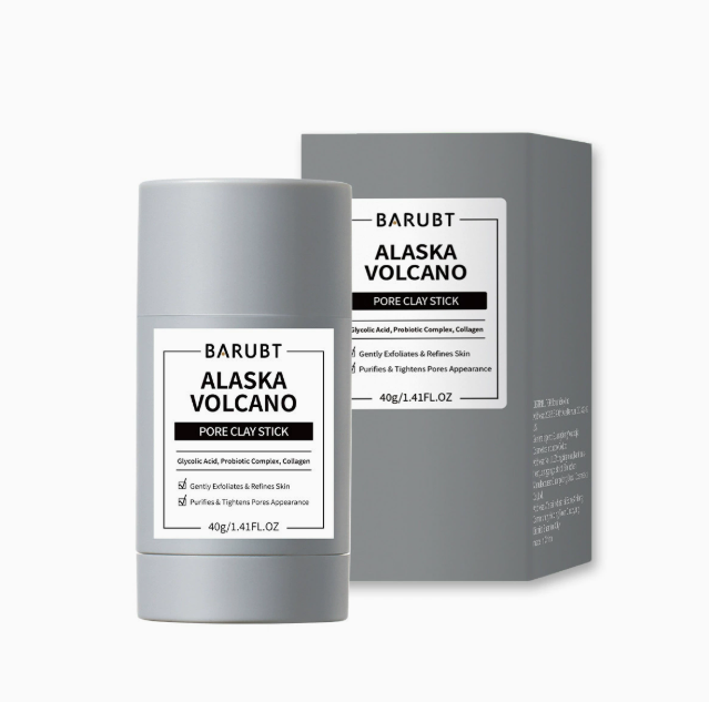 Volcanic Clay Mask Stick – Deep Cleansing, Gentle Blackhead Removal, Repairing Facial Care, Peel-Off / Spreadable Mask