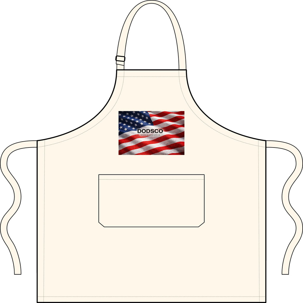 Barbecue Cow "I'd Smoke That" Linen Apron