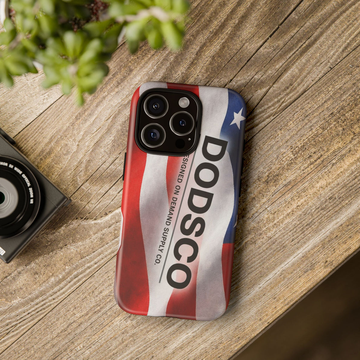 American Flag Phone Case — DODSCO Patriotic Tough Case
