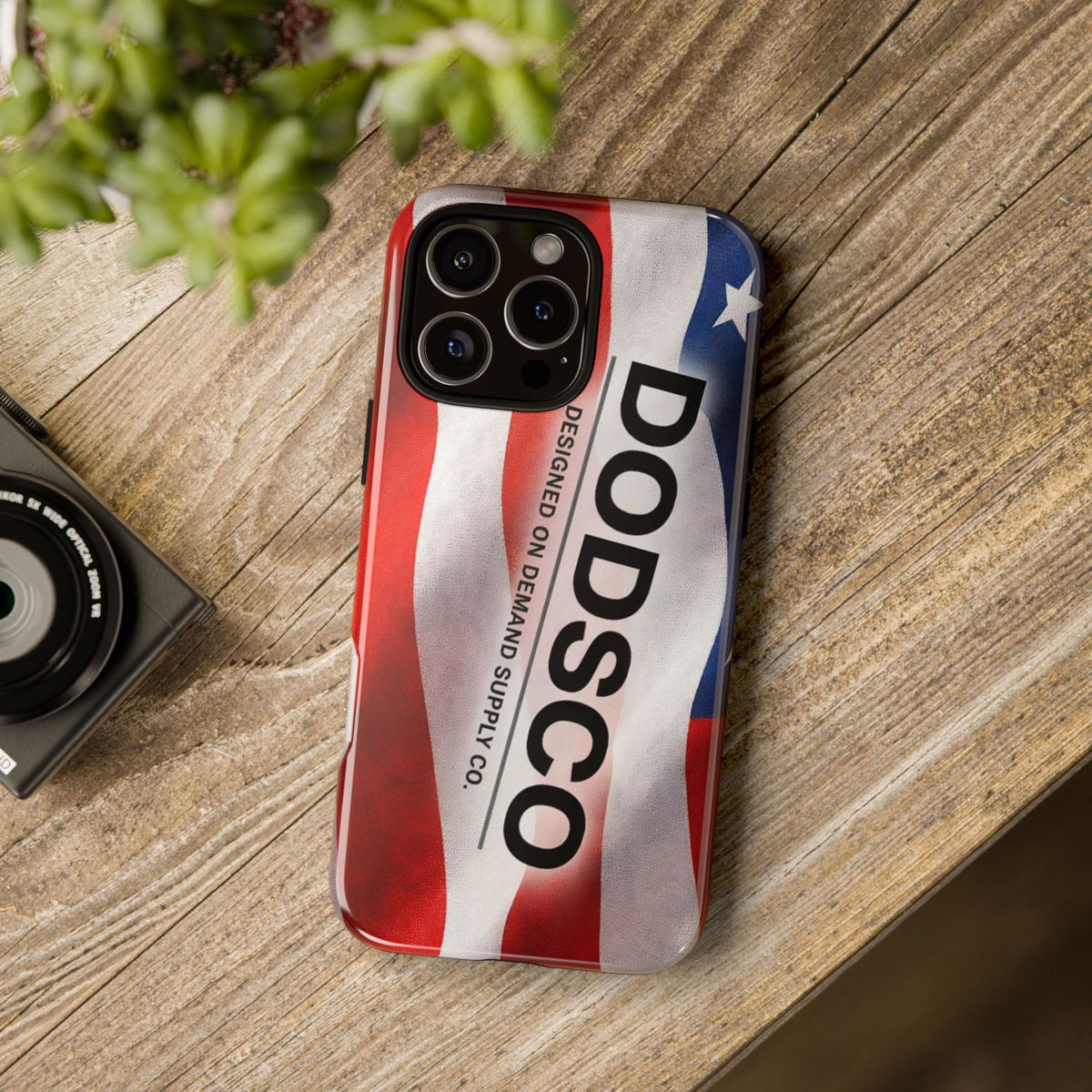 American Flag Phone Case — DODSCO Patriotic Tough Case