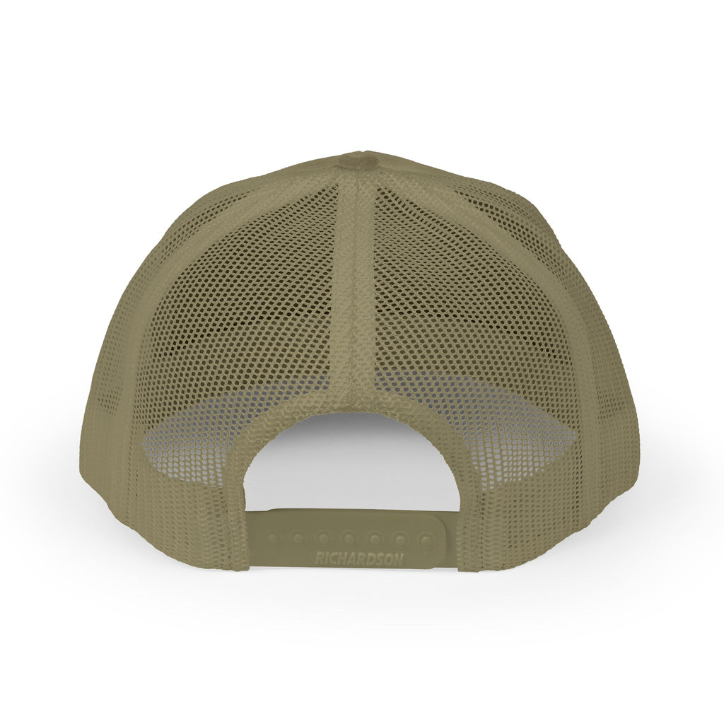 Dodsco. Snapback Trucker Cap — Embroidered Retro Logo Mesh Hat