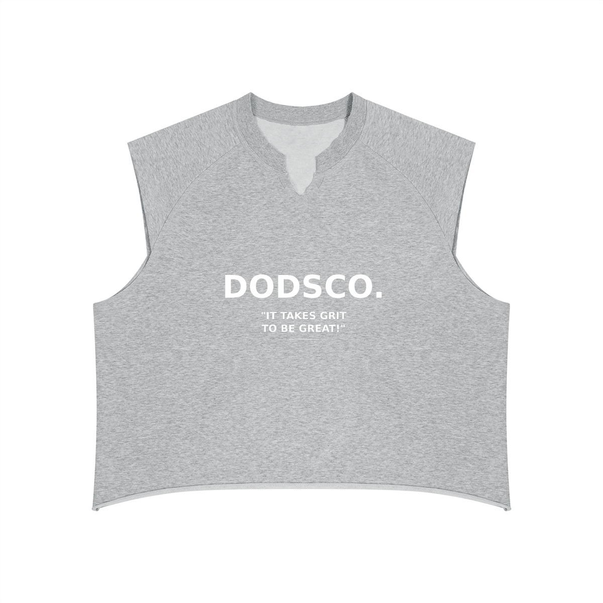 Men’s Boxy Raw Hem Tank Top