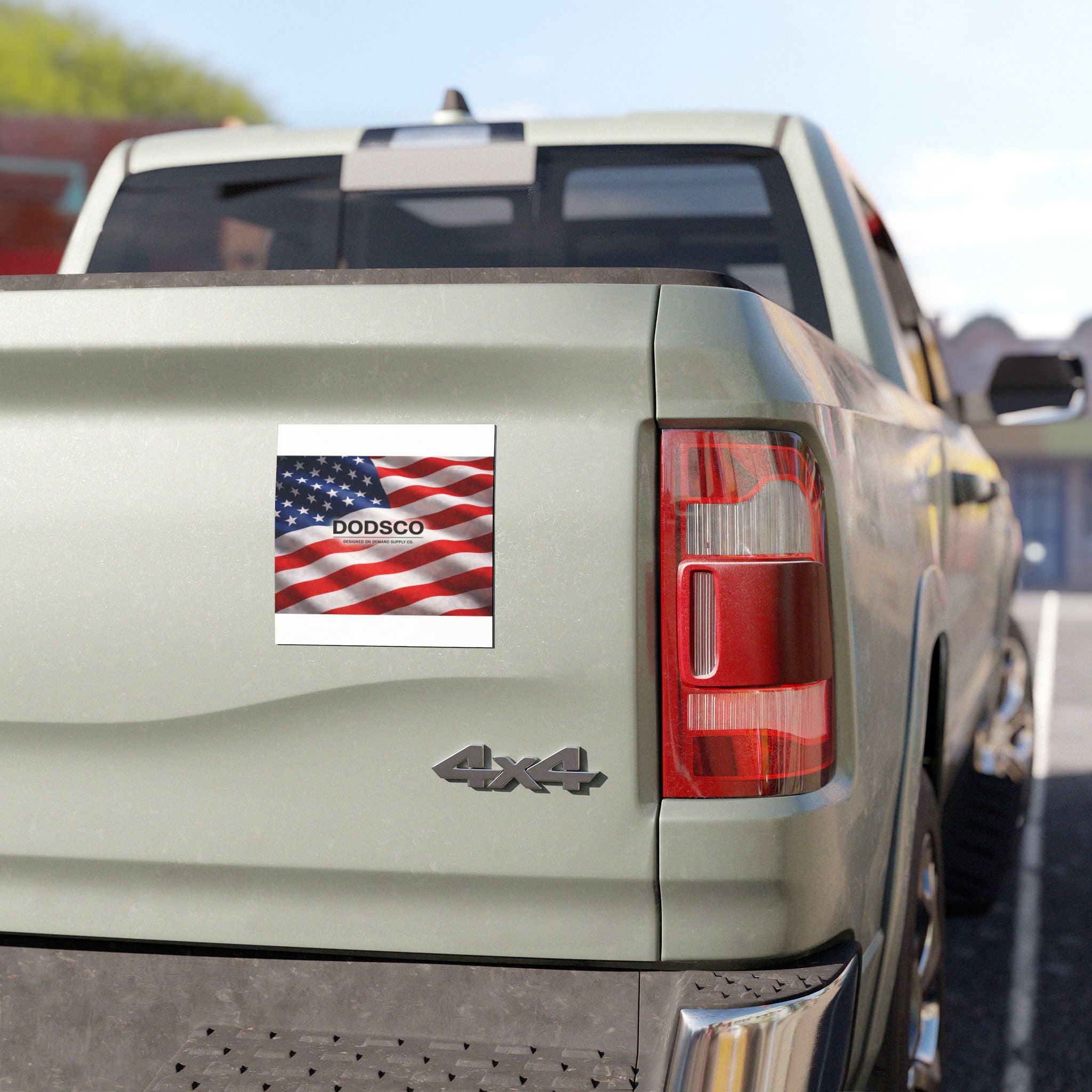 American Flag Car Magnet — DODSCO Patriotic Vehicle Magnet