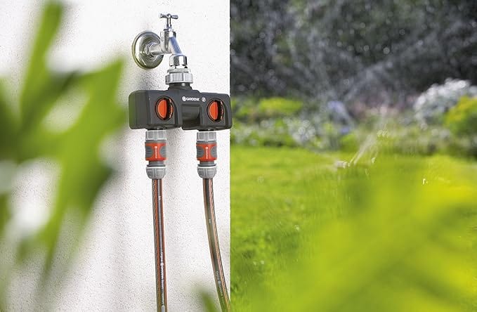 GARDENA Two-Way Faucet Adapter