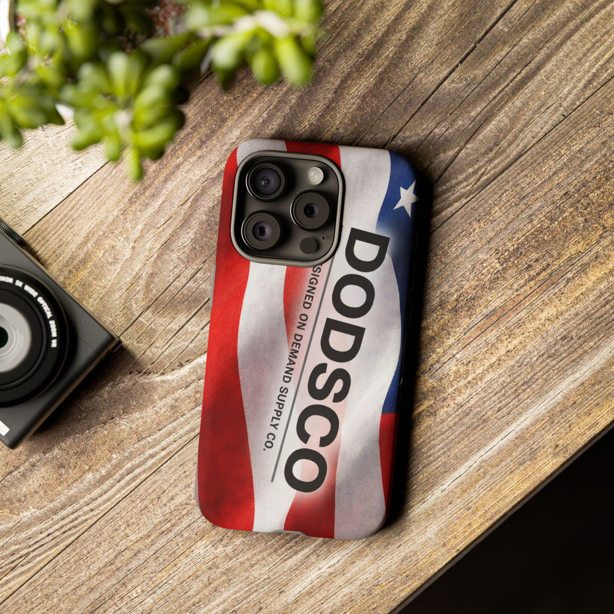 American Flag Phone Case — DODSCO Patriotic Tough Case