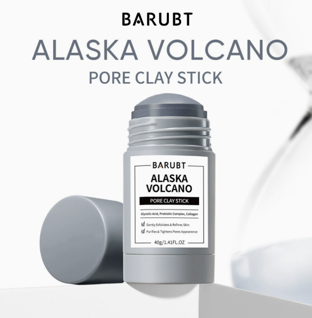 Volcanic Clay Mask Stick – Deep Cleansing, Gentle Blackhead Removal, Repairing Facial Care, Peel-Off / Spreadable Mask