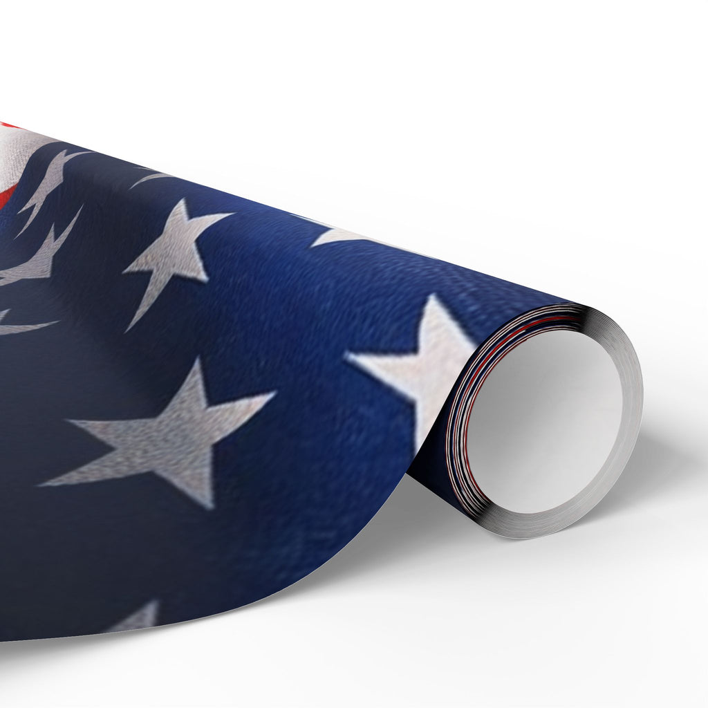 American Flag Wrapping Paper – Patriotic Stars & Stripes Gift Wrap