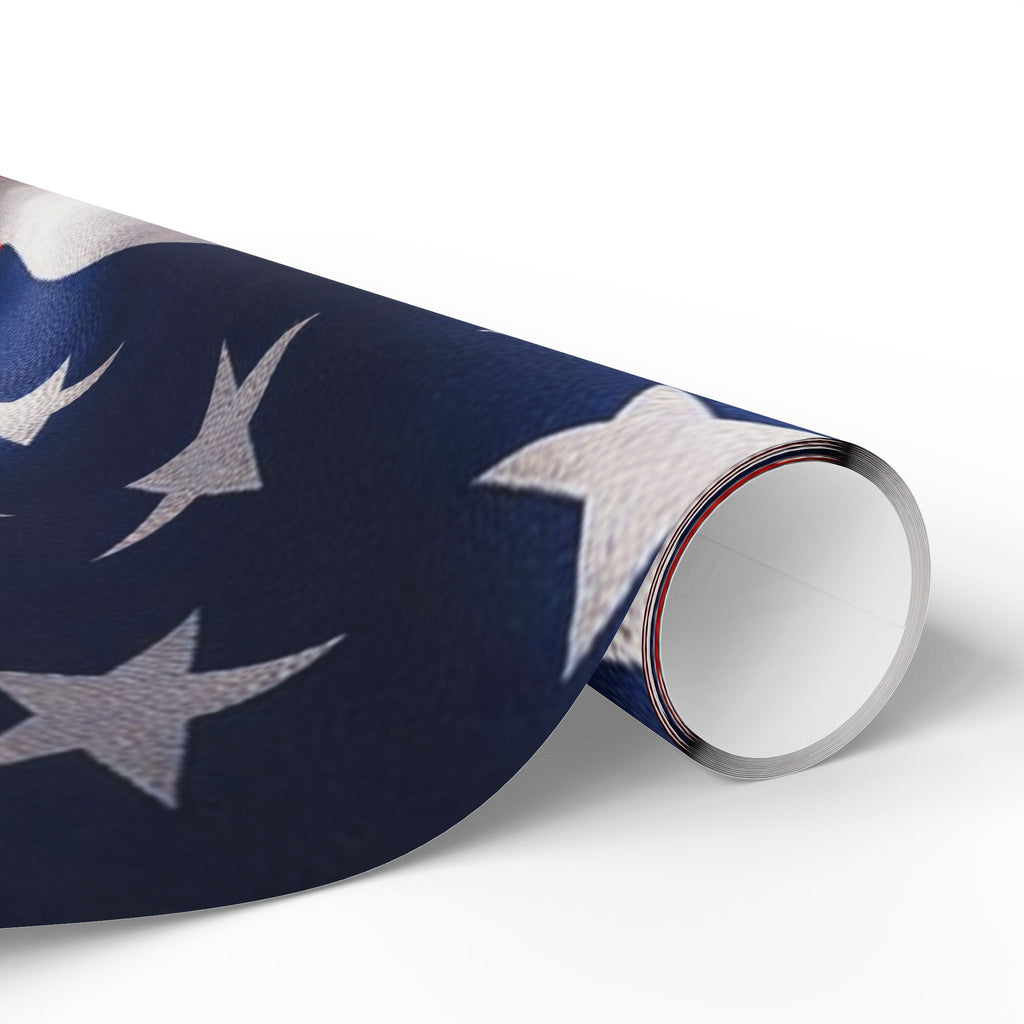 American Flag Wrapping Paper – Patriotic Stars & Stripes Gift Wrap