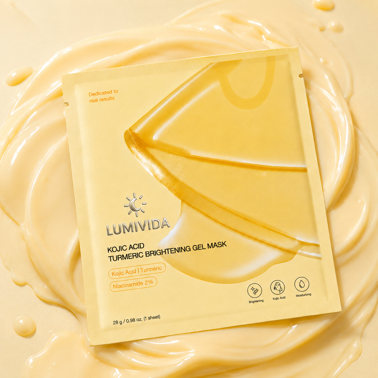 KOJIC ACID TURMERIC MASK