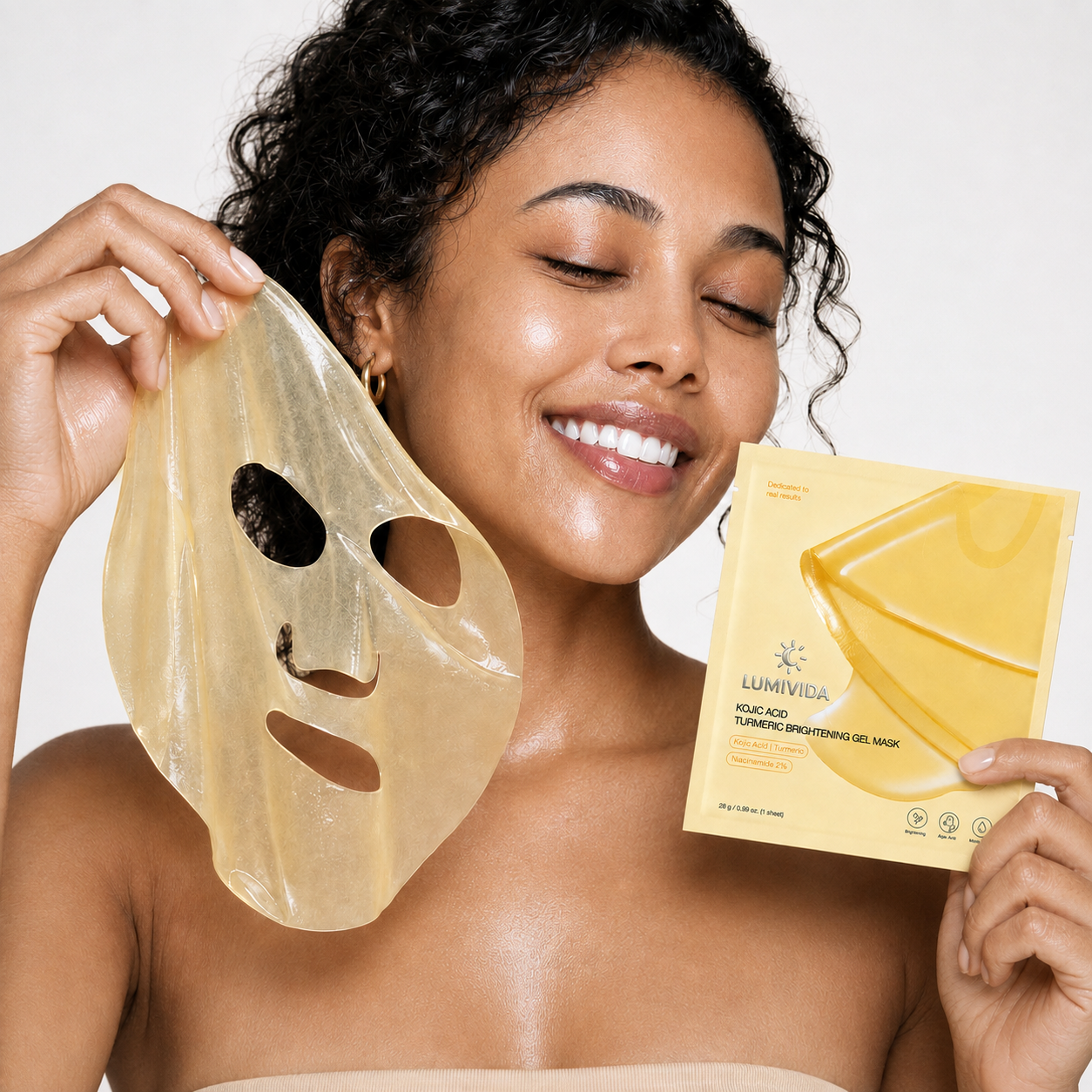KOJIC ACID TURMERIC MASK