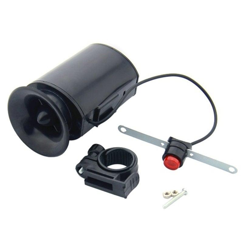 Cycling Bike Road Bicycle Loud Electronic Horn Bell Ring Alarm 6 Sounds Siren Bike Horn Electric Bicycle Bell Bike Horn Super Loud Bicycle Electronic Bell Handlebar Ring Alarm Bell Bicycle Horn For Mountain Road Bikes