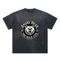 Hand-Frayed Sunfade Paint Splatter T-Shirt